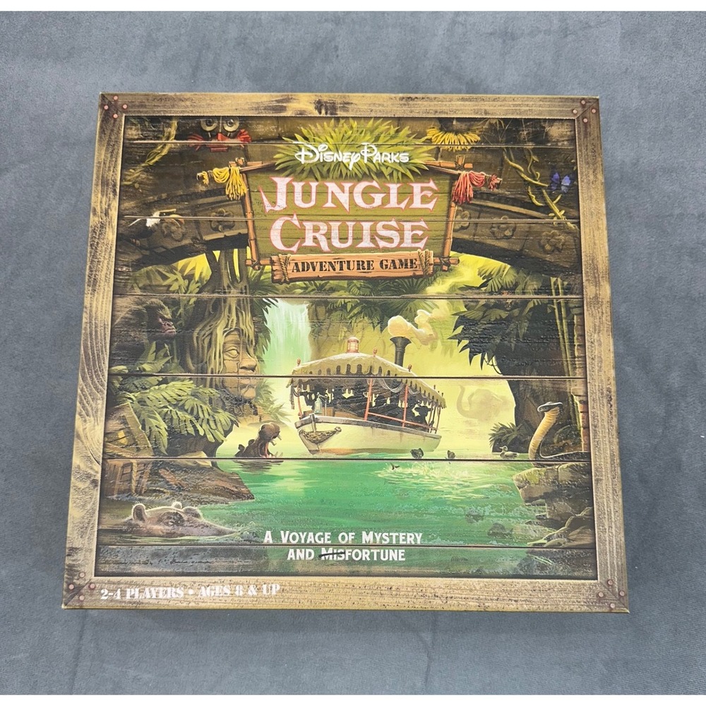 Disney Parks Jungle Cruise Adventure Board Game Ravensburger Edition Family Fun